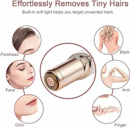 Painless Flawless Electric Facial Hair Remover (Rechargeable)