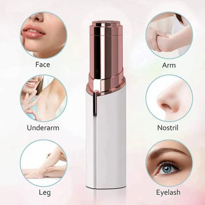Painless Flawless Electric Facial Hair Remover (Rechargeable)