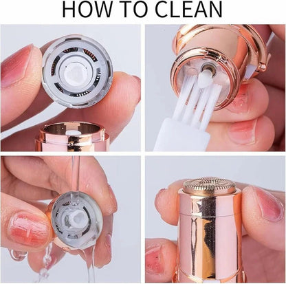 Painless Flawless Electric Facial Hair Remover (Rechargeable)