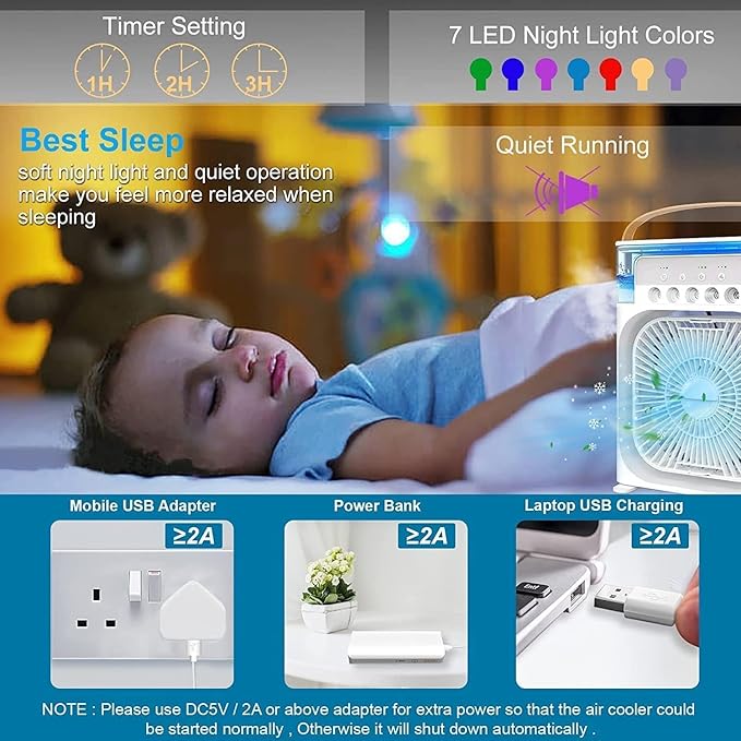 Portable Air Cooler Fan
